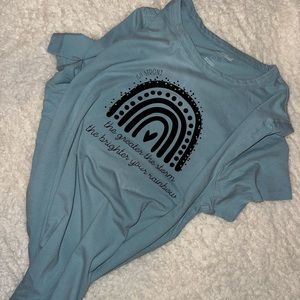 The Greater The Storm The Brighter The Rainbow T-Shirt